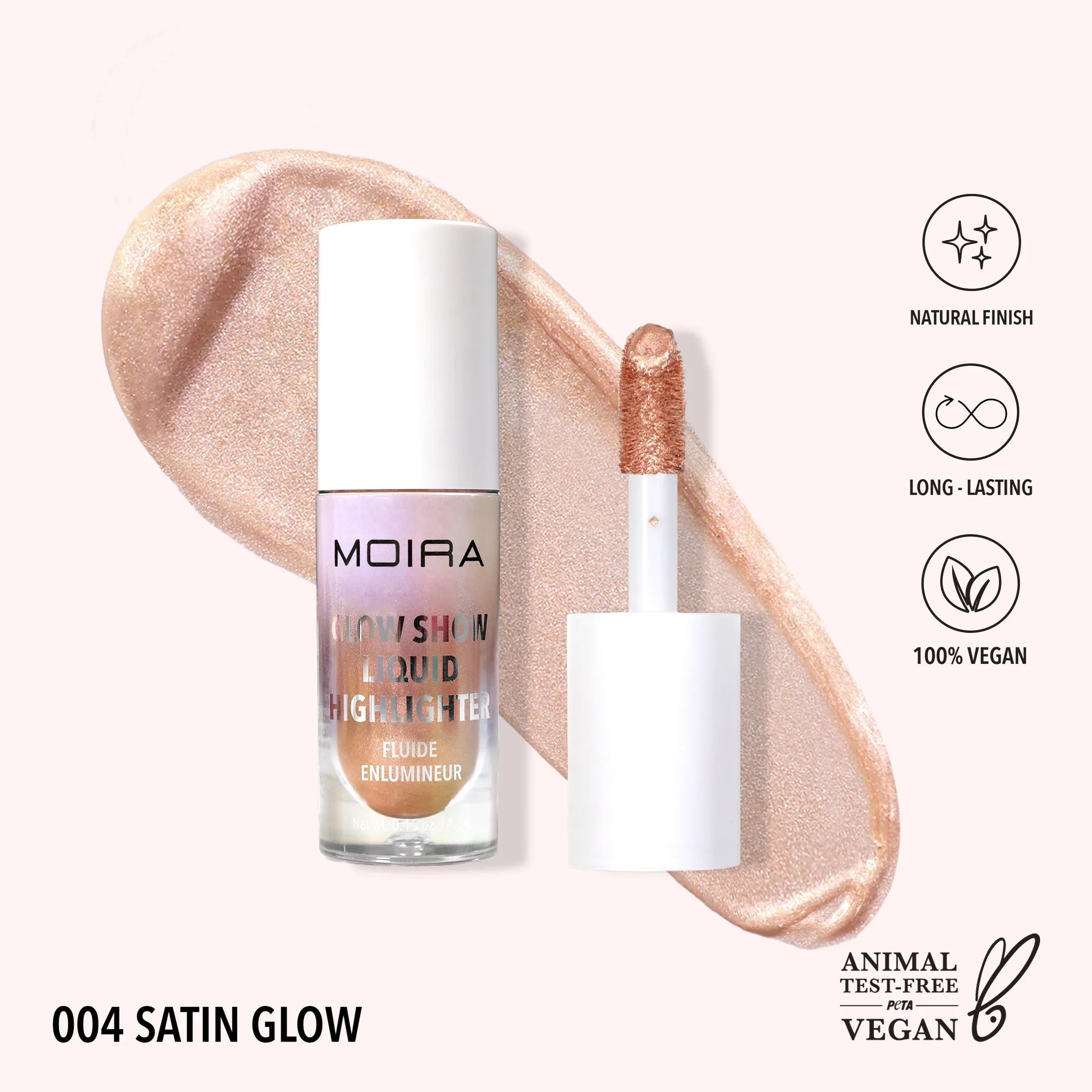 Glow Show Liquid Highlighter #004 Satin Glow (3 units)
