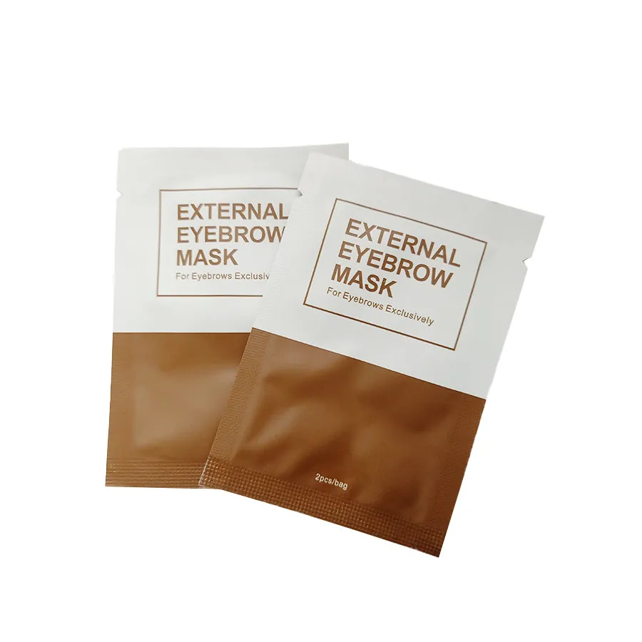 Goochie Permanent Make Up External Painless Mask For Eyebrow, (2pcs/bag x 10 Package)
