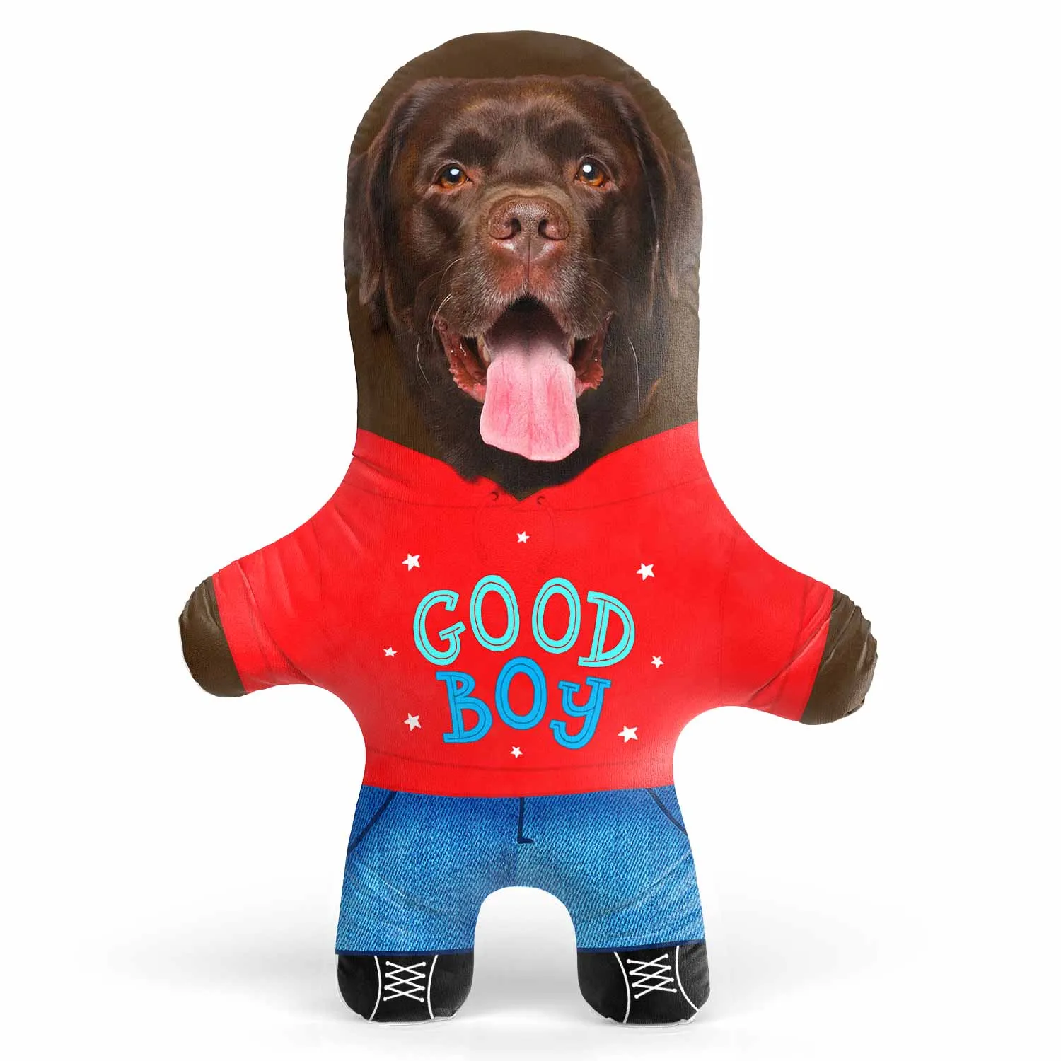Good Boy Face Pillow