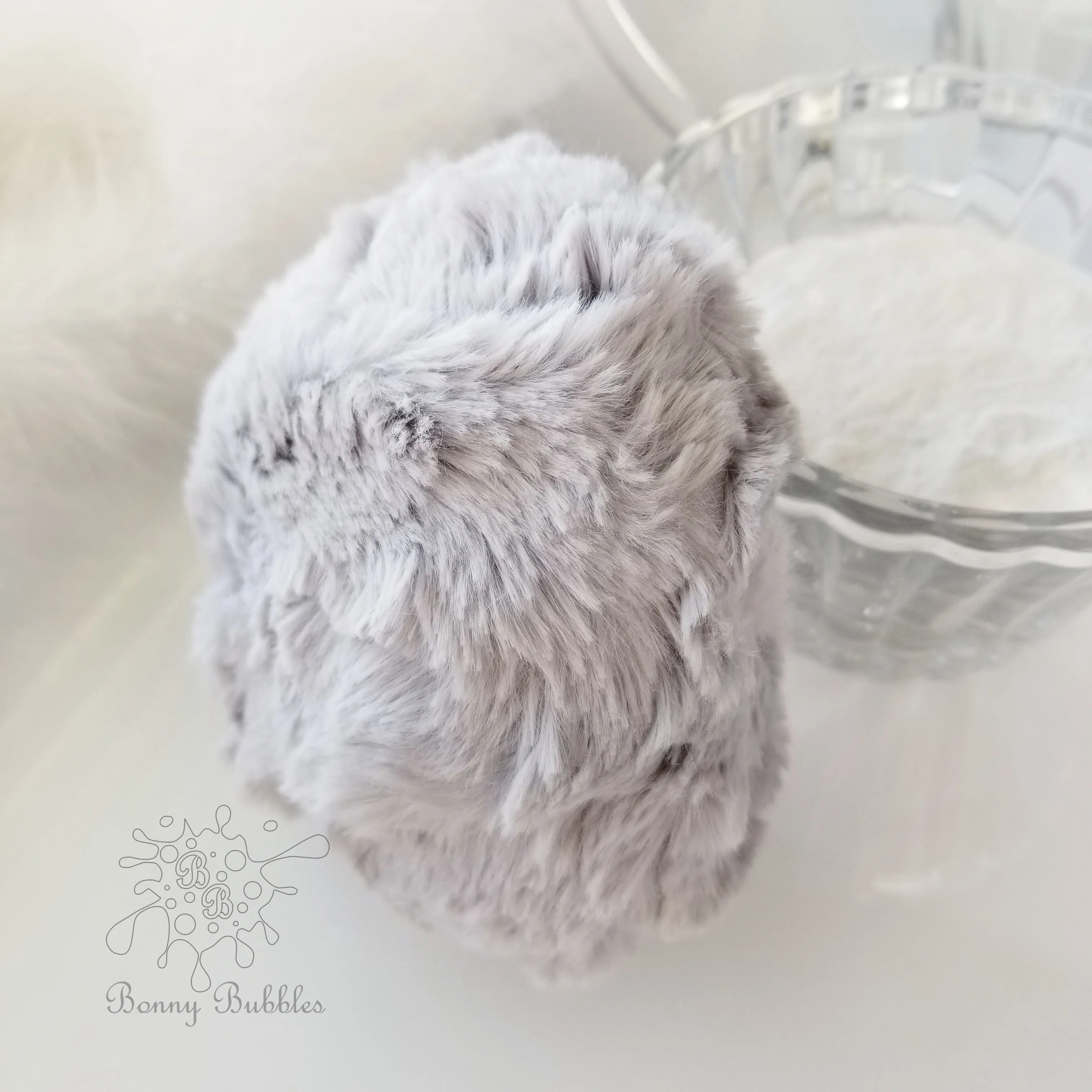 GRAY Powder Puff, 5 inch