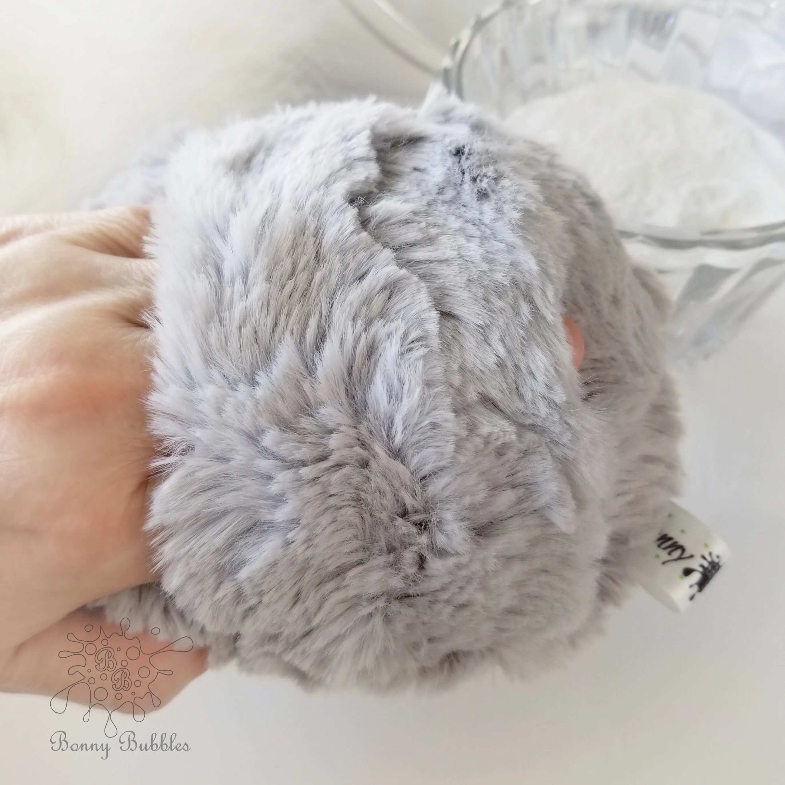 GRAY Powder Puff, 5 inch