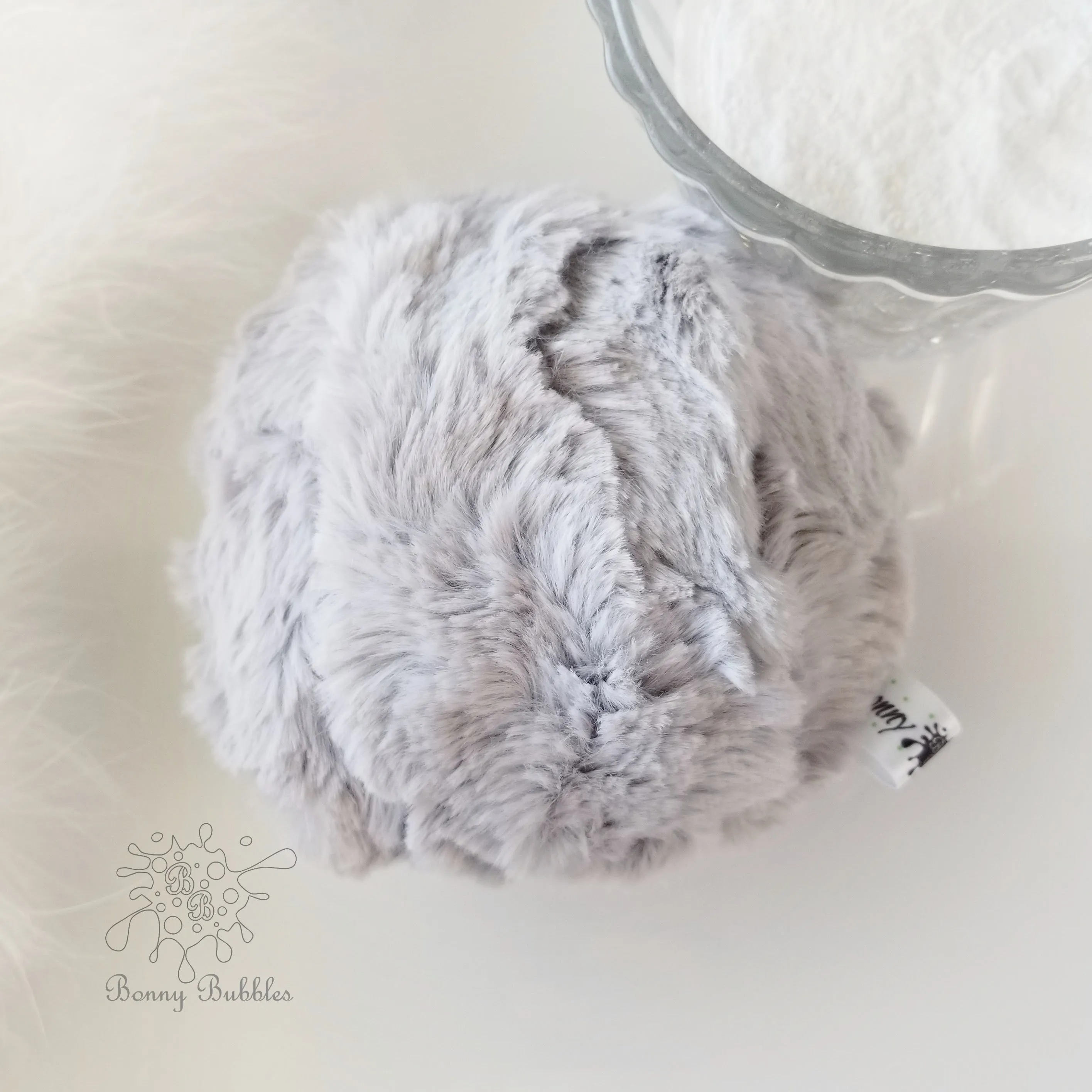 GRAY Powder Puff, 5 inch