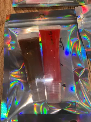 Half glittering cocoa bliss & Ruby sparkle kiss bundle set