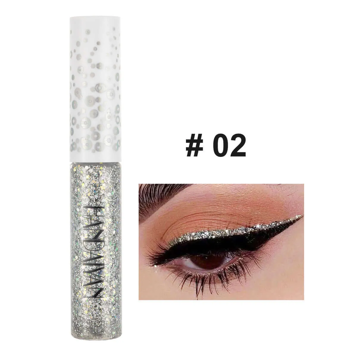 HANDAIYAN 12 Colors Sequin Eyeliner