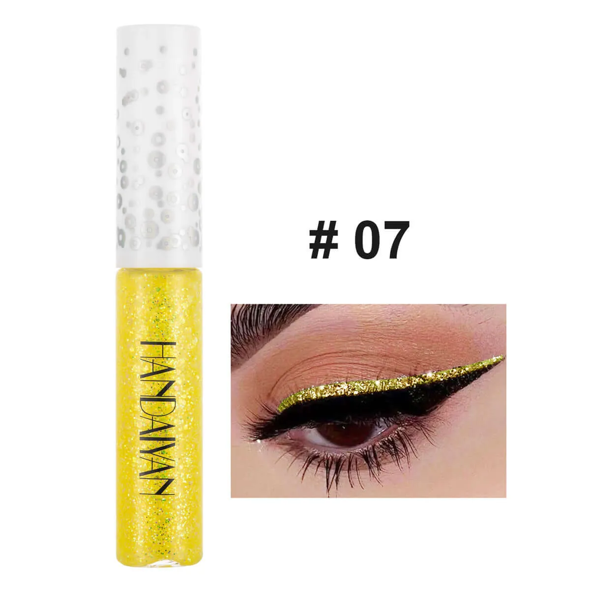 HANDAIYAN 12 Colors Sequin Eyeliner