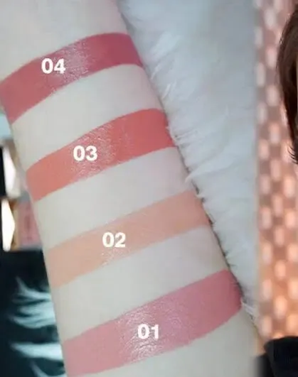 HANVES O.TWO.O LIQUID BLUSHER 6 COLOR FACE MAKEUP SILKY