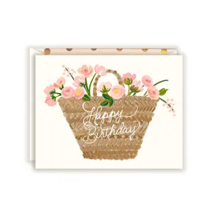 HAPPY BIRTHDAY TOTE CARD