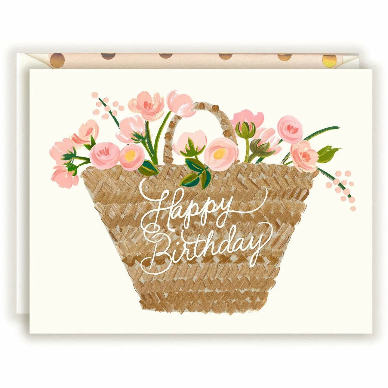 Happy Birthday Tote Card
