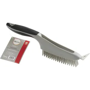 Harris Seriously Good Wire Brush with Scraper