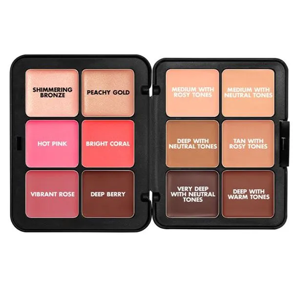 HD Skin Face Essentials Palette with Highlighters