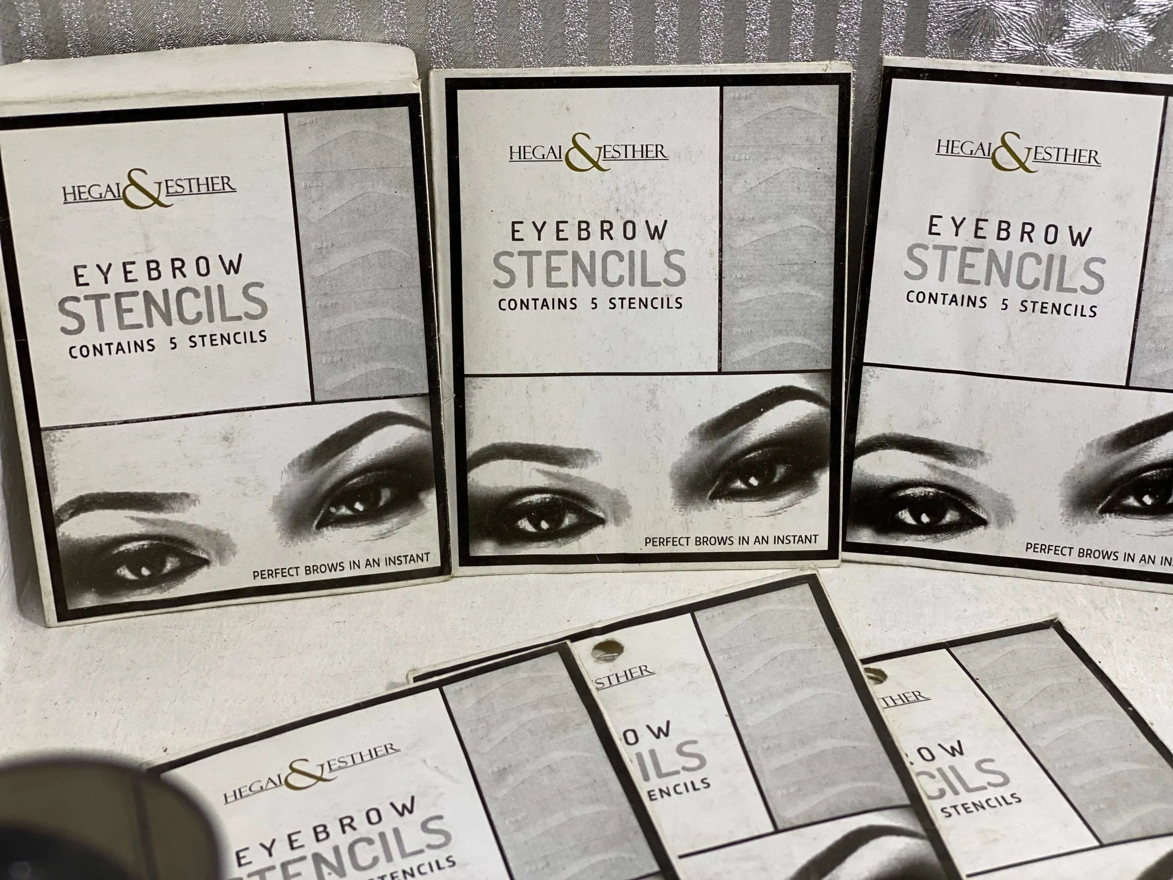 Hegai & Esther Eyebrow Stencils