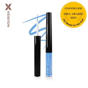 Herb-Enriched Waterproof Eyeliner Organic with Jojoba Oil & Vitamin E -  Eclectic Blue