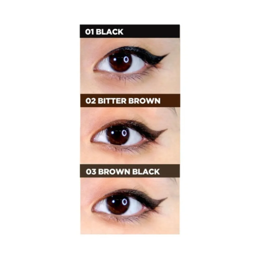 Heroine Make Smooth Liquid Eyeliner Super Keep 03 Brown Black