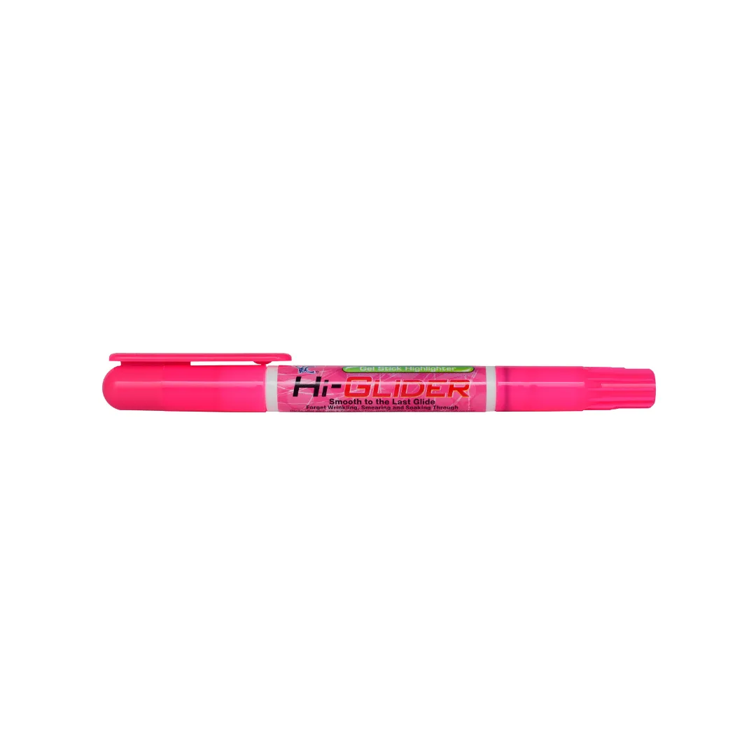 Hi-Glider Stick Highlighter Pink 10/Box (HG10P)