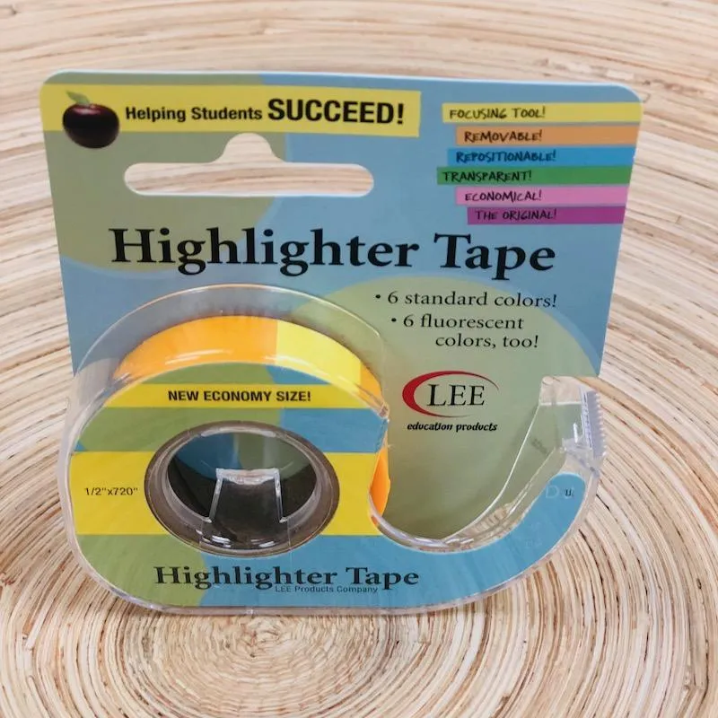HiLit Tape Yellow