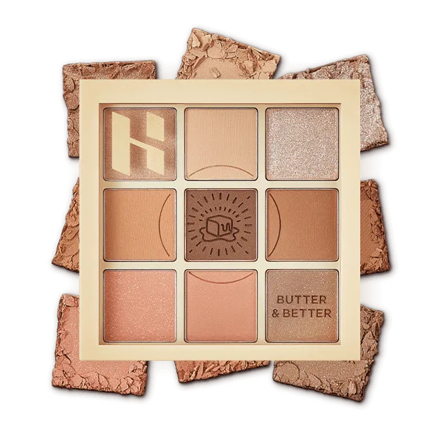 HOLIKA HOLIKA My Fave Mood Eye Palette Butter & Better Collection