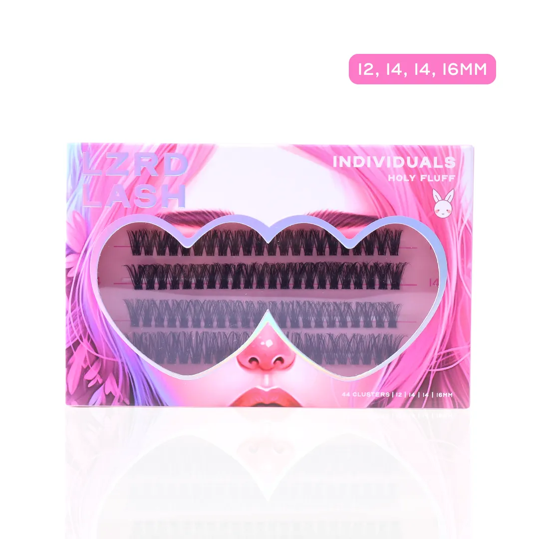 HOLY FLUFF - Vegan Individual Lash Clusters