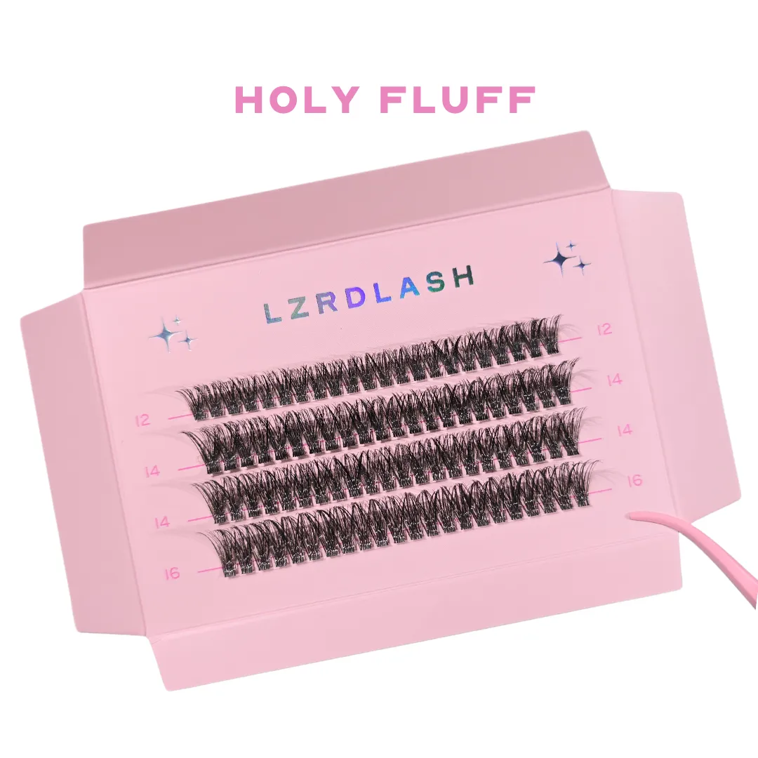 HOLY FLUFF - Vegan Individual Lash Clusters