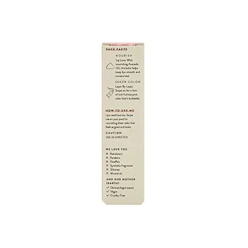 Honest Beauty Tinted Lip Balm, Dragon Fruit (Packaging May Vary), 0.141 Oz