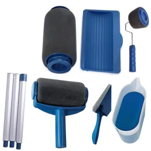 Household Paint Roller Runner Decor Brush Handle 9pcs, Professional Tools