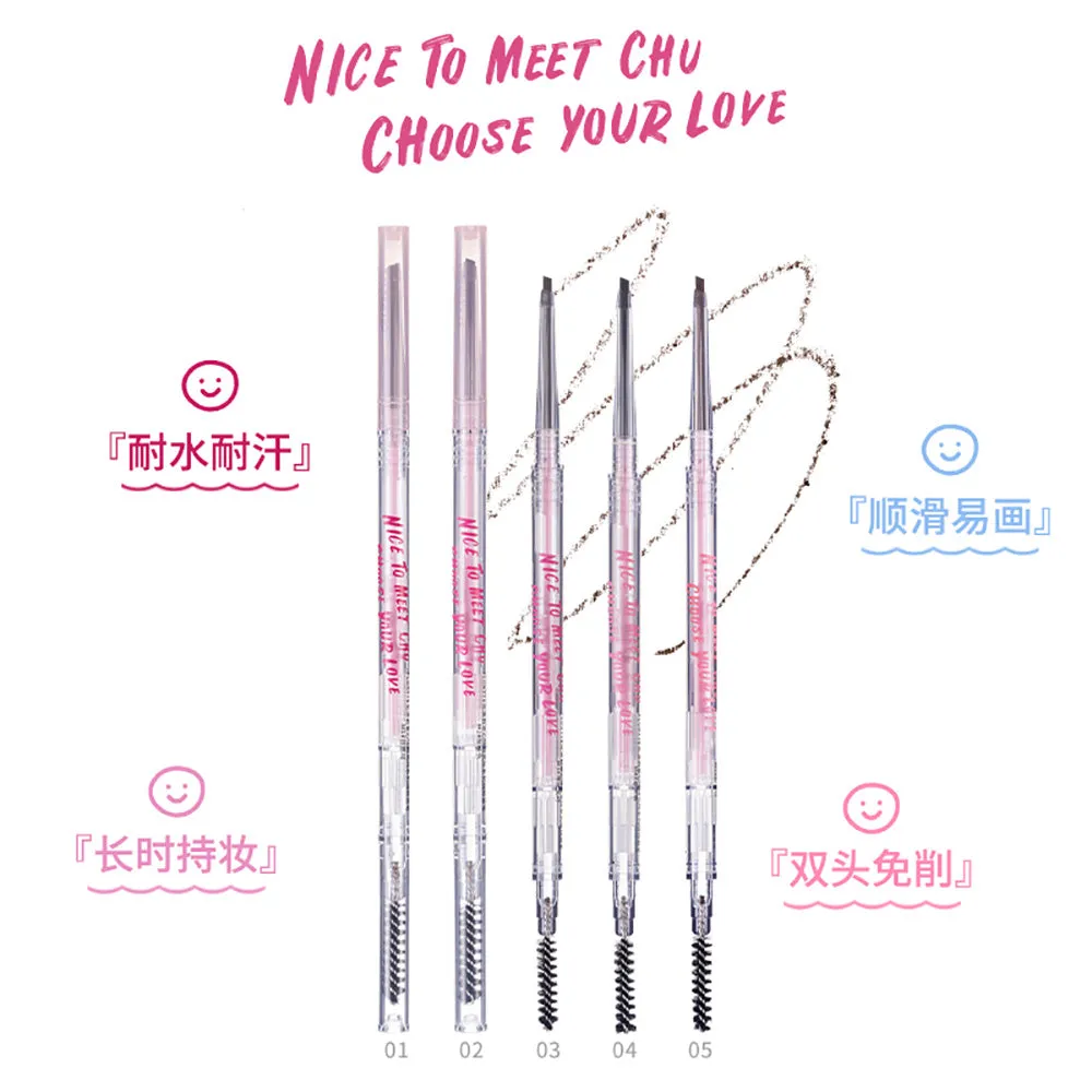 Hualoria Mood Lab Precision Eyebrow Pencil M5 Milk Tea Brown