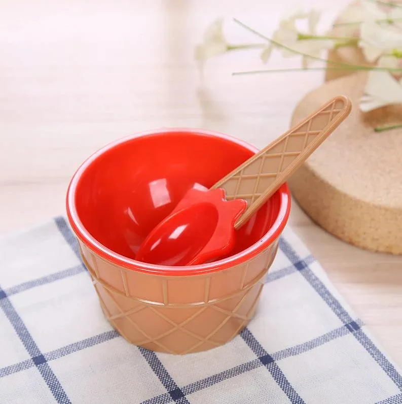 Ice Cream Bowl & Spoon Set