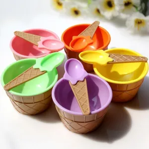 Ice Cream Bowl & Spoon Set