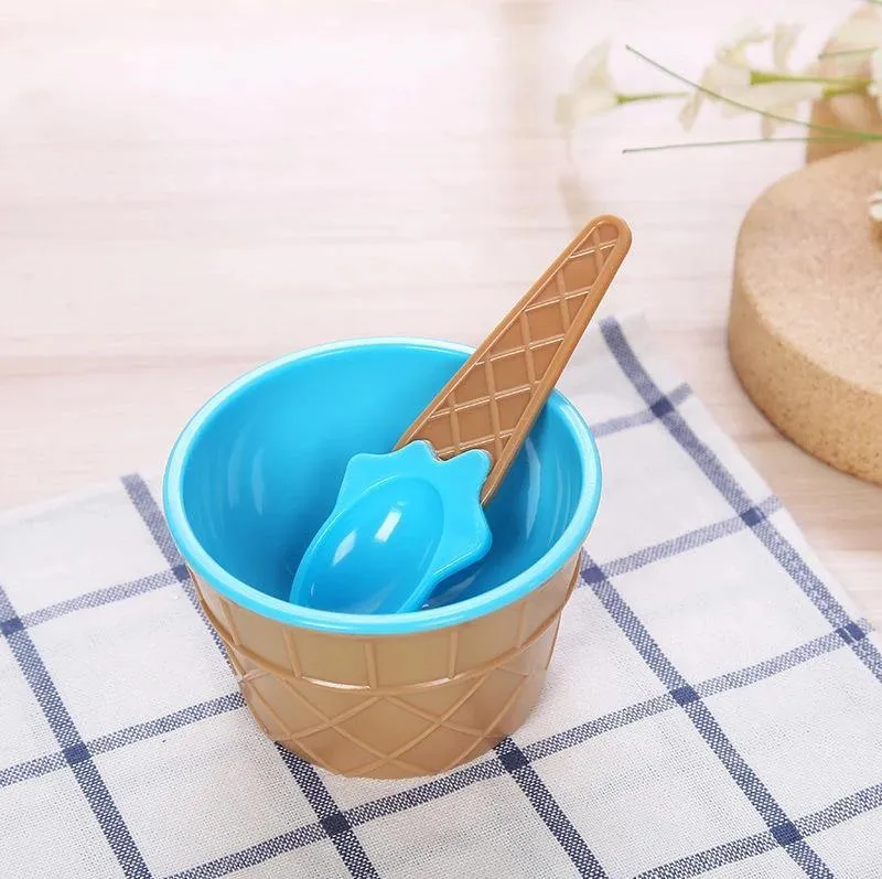 Ice Cream Bowl & Spoon Set