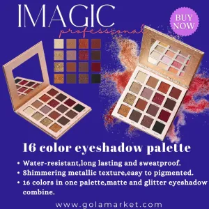 IMAGIC PROfessional Charm 16 Color Eyeshadow Palette