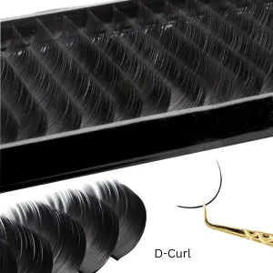 Individual Lashes for Classic Eyelash Extension | D-Curl