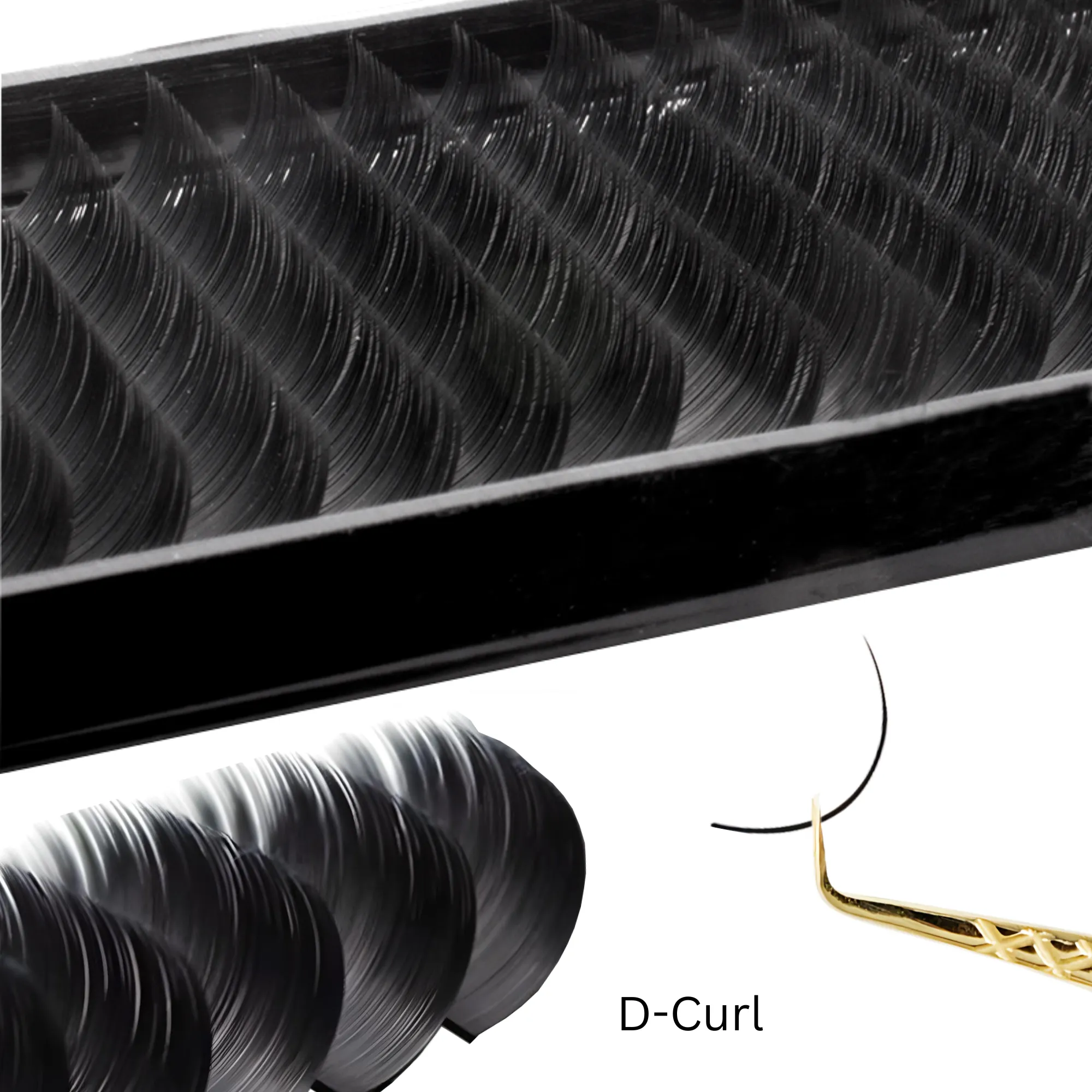 Individual Lashes for Classic Eyelash Extension | D-Curl