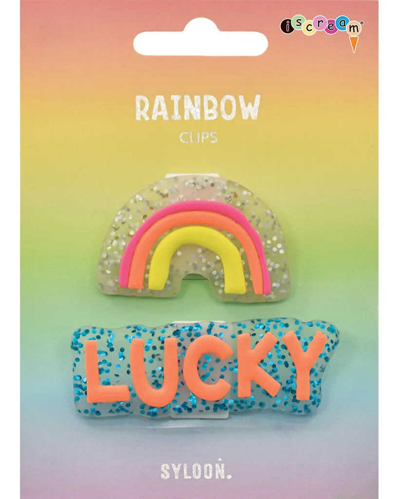 iscream Rainbow Stationary Clip Set - 720133