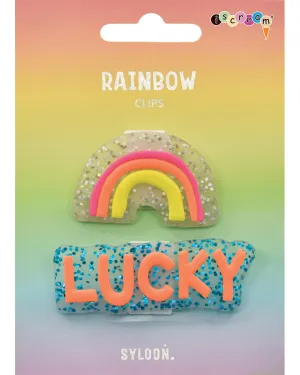 iscream Rainbow Stationary Clip Set - 720133