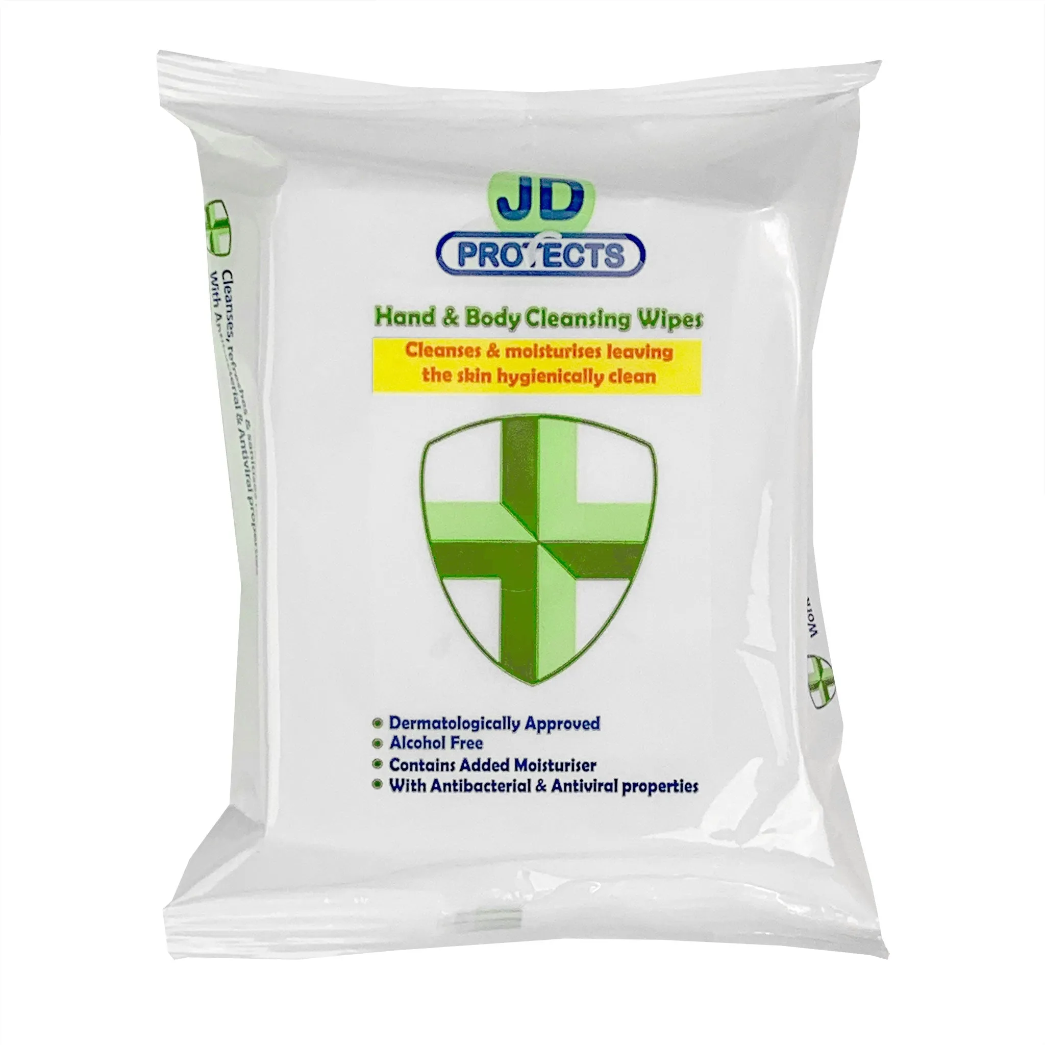 JD Protects Anti Viral Hand Sanitising Wipes (20 wipes)