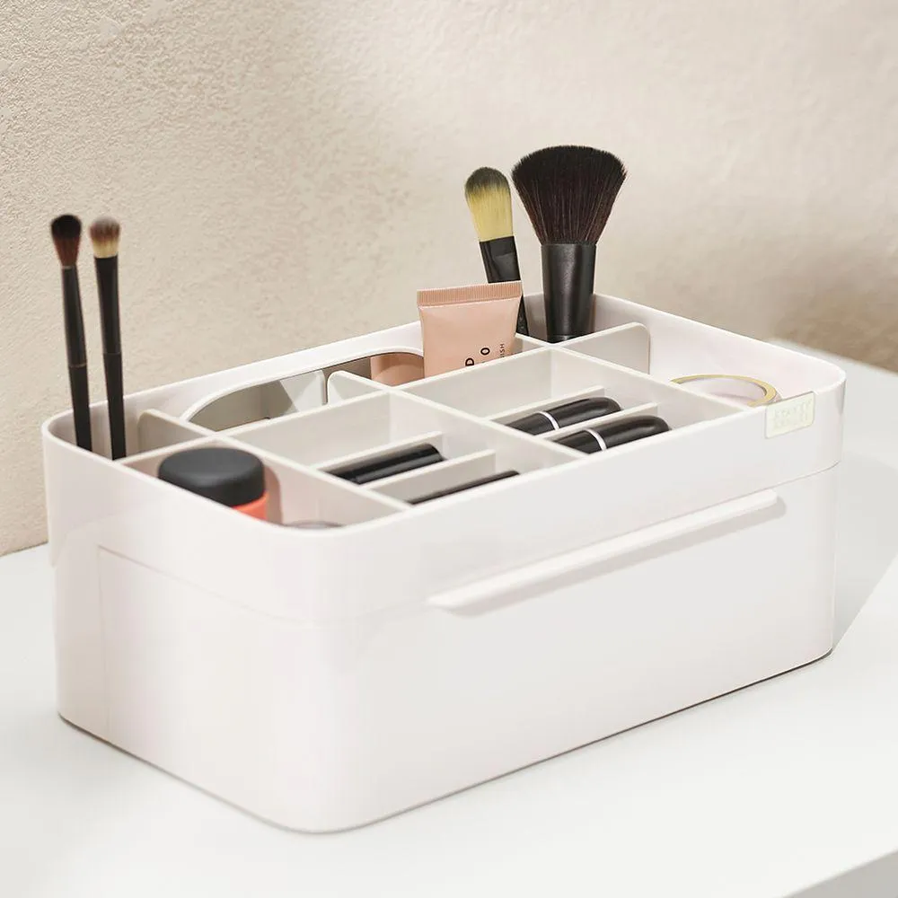 Joseph Joseph Viva Deluxe Makeup Organiser with Mirror
