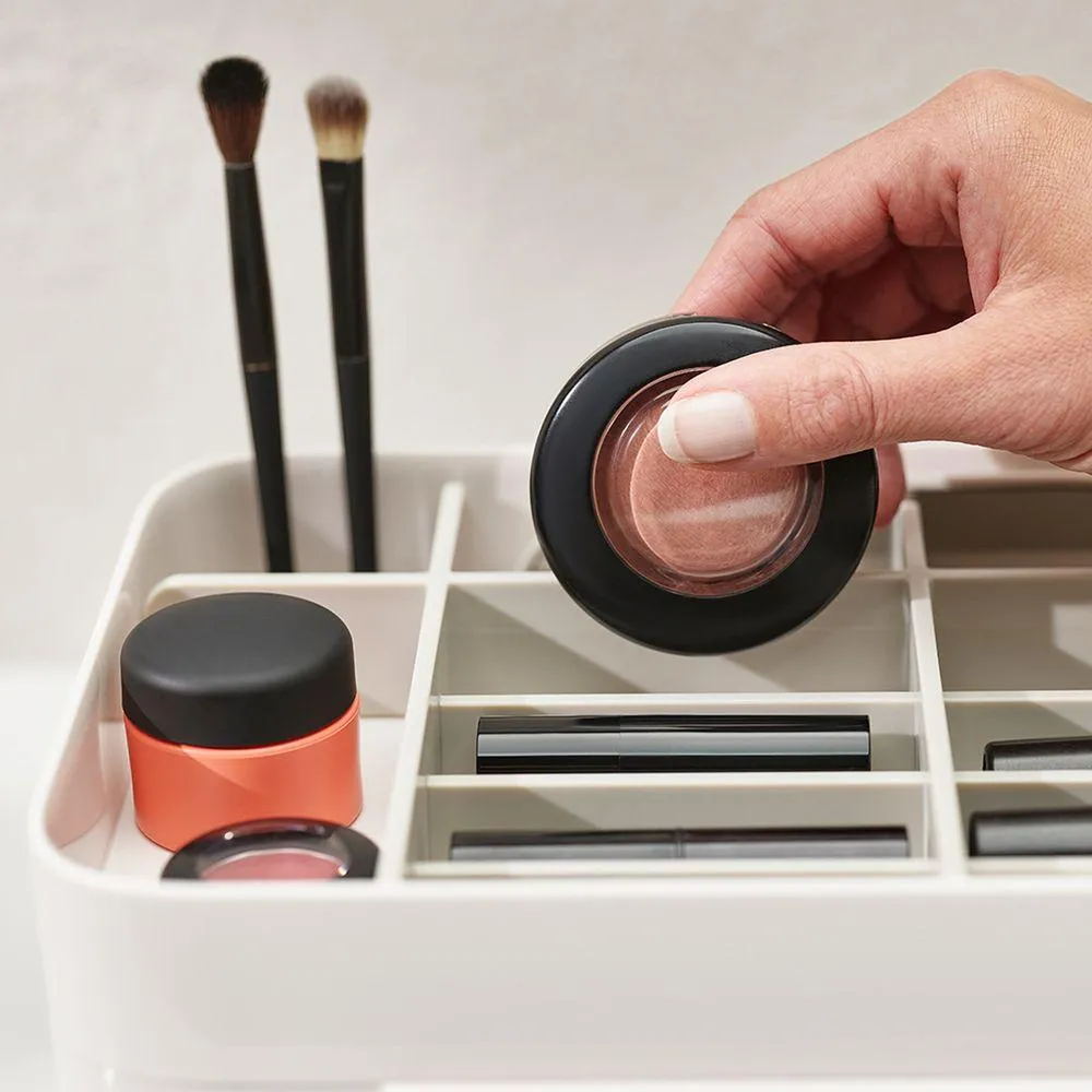 Joseph Joseph Viva Deluxe Makeup Organiser with Mirror