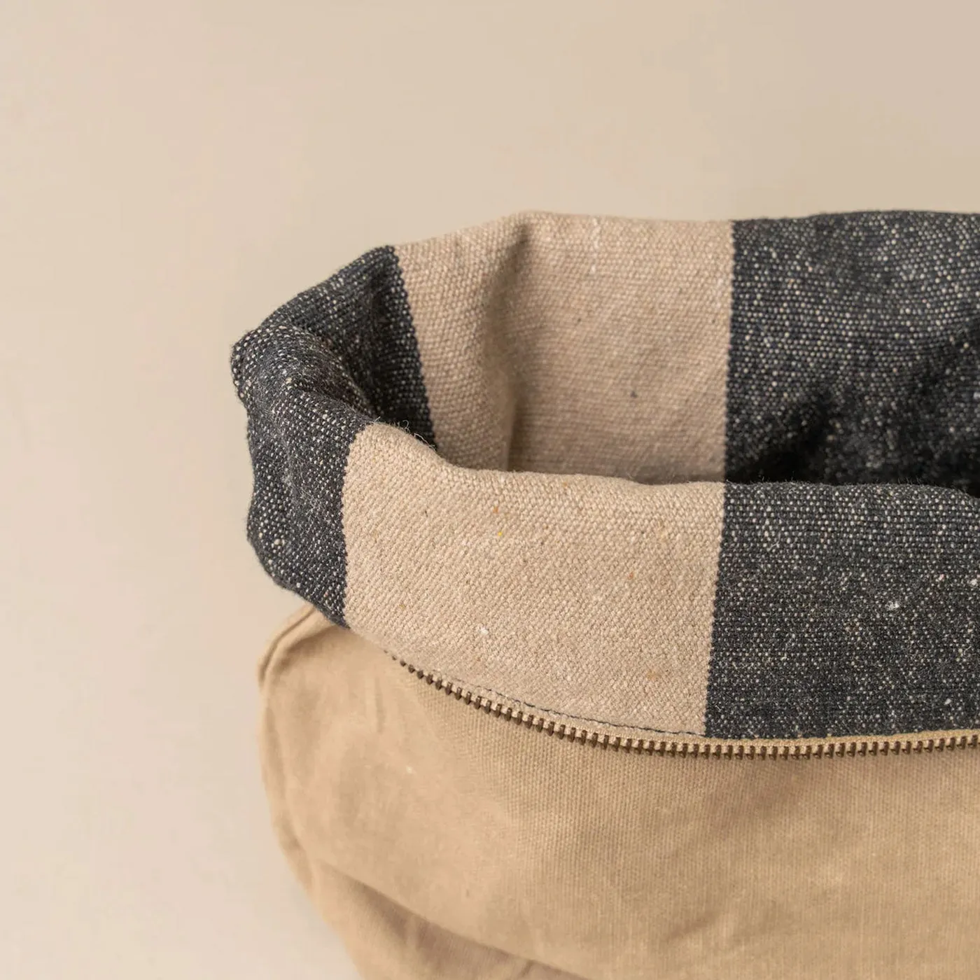 Journey Makeup Canvas Bag - Clay