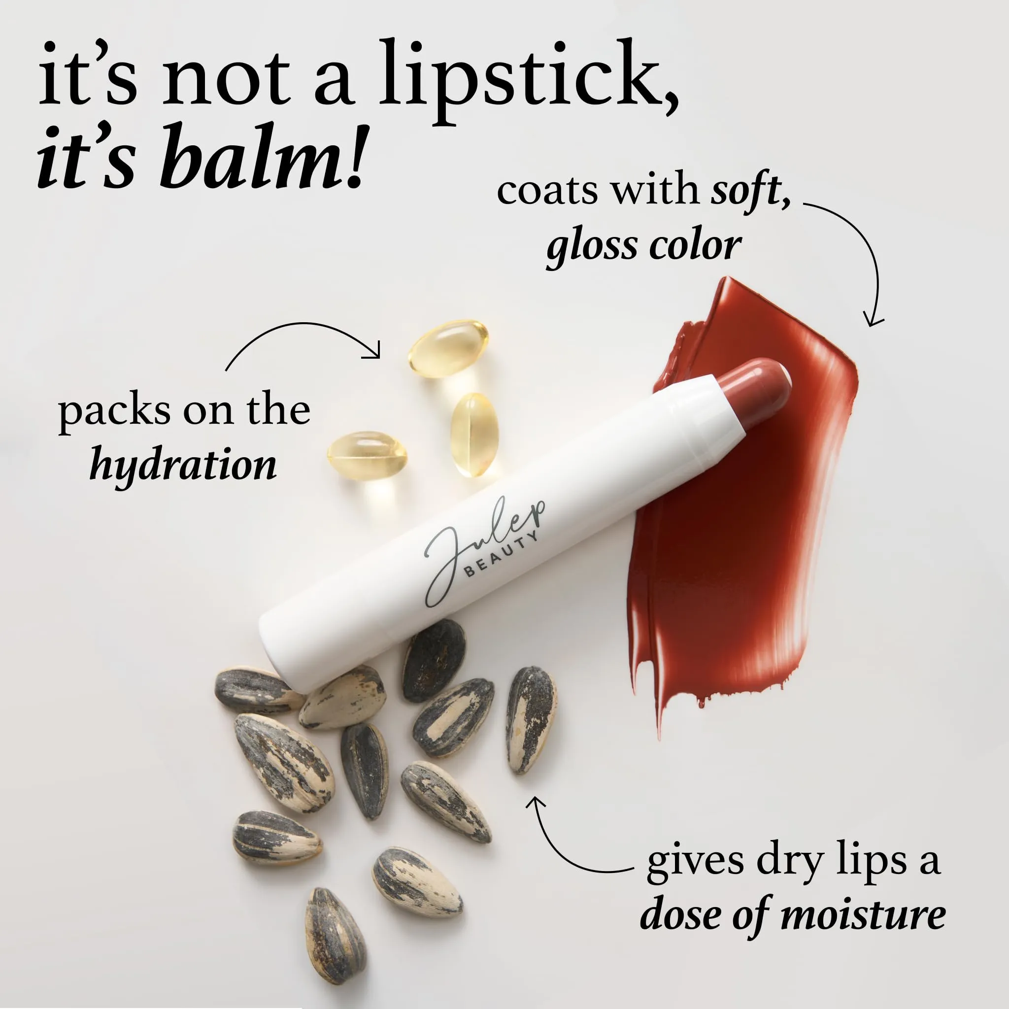 Julep - It’s Balm Full Coverage Lip Crayon - Dusty Orchid Shimmer