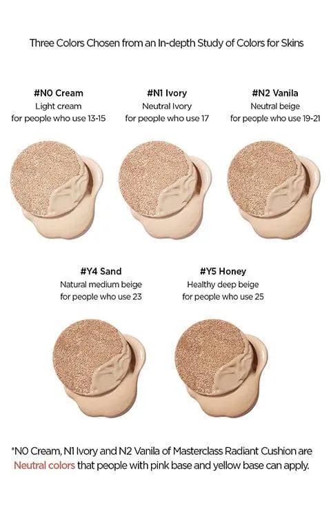 Jungsaemmool Masterclass Radiant Cushion (refill incl.)