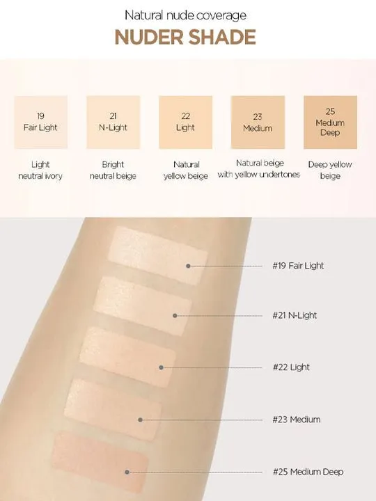 JUNGSAEMMOOL Skin Nuder Cover Layer Cushion 14g   Refill