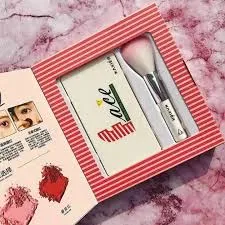 Kawaii Blush Book with Brush