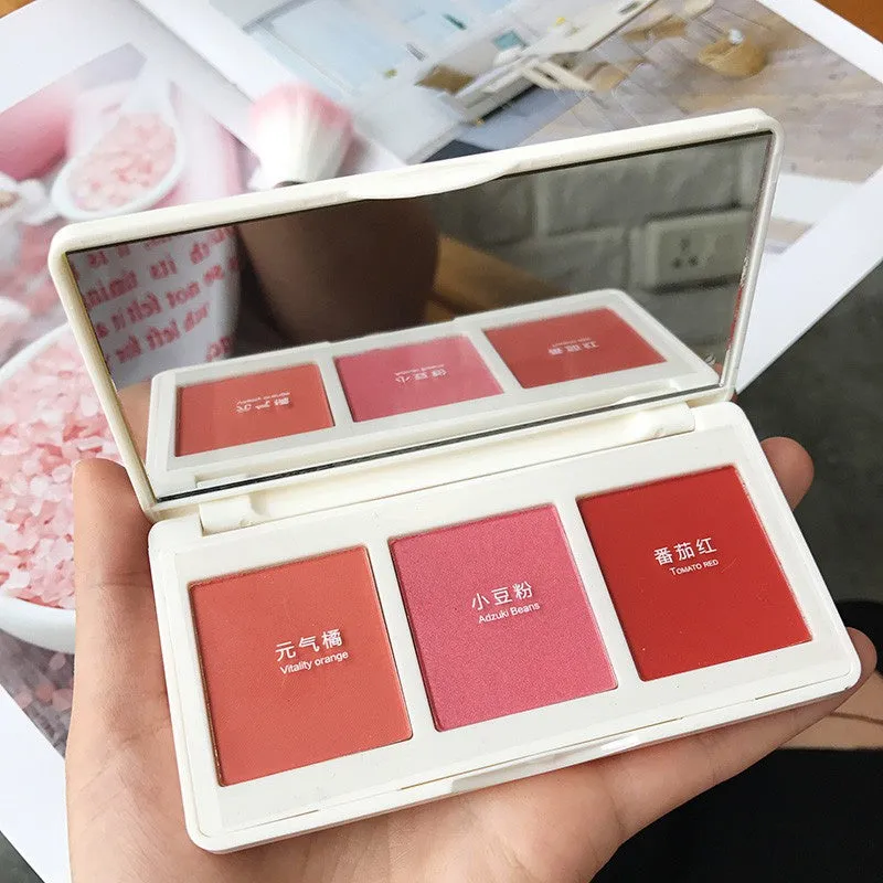 Kawaii Blush Book with Brush