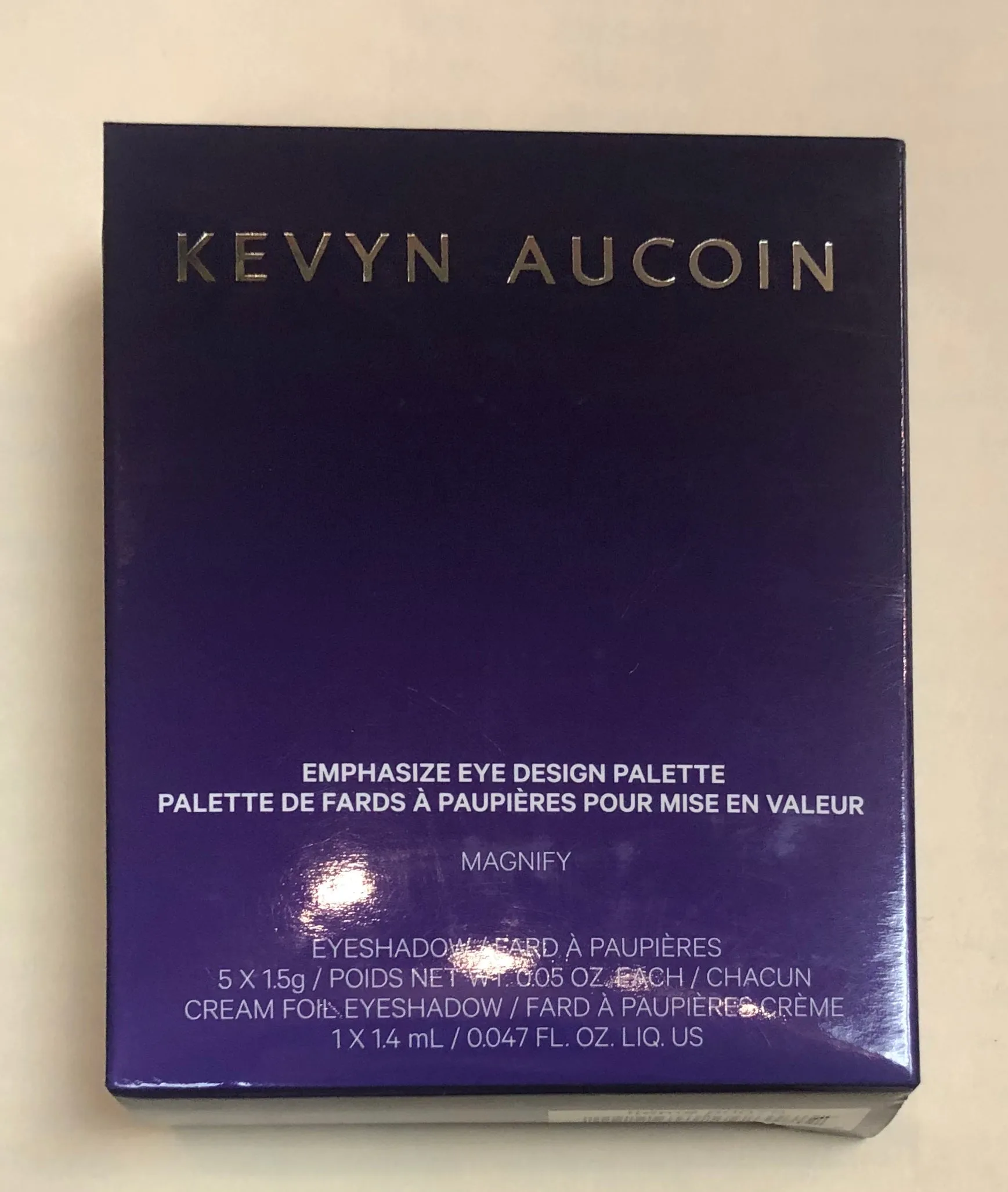 Kevyn Aucoin Emphasize Eye Design Palette - MAGNIFY NEW IN BOX AUTHENTIC
