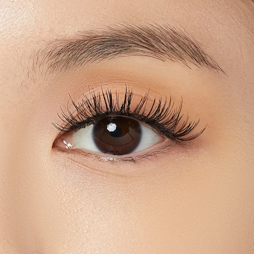 Kiss The New Natural Trio Noir Individual Lashes Black 24 Clusters