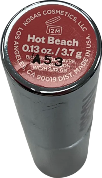 Kosas Wet Stick Moisturizing Shiny Sheer Lipstick Hot Beach 3.7