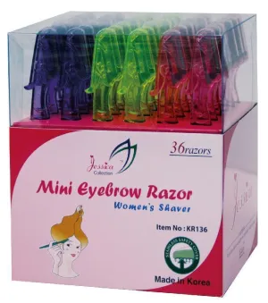 #Kr136 Eden Mini Eyebrow Razor Set (36PC)