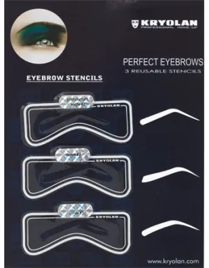 Kryolan EYEBROW STENCILS