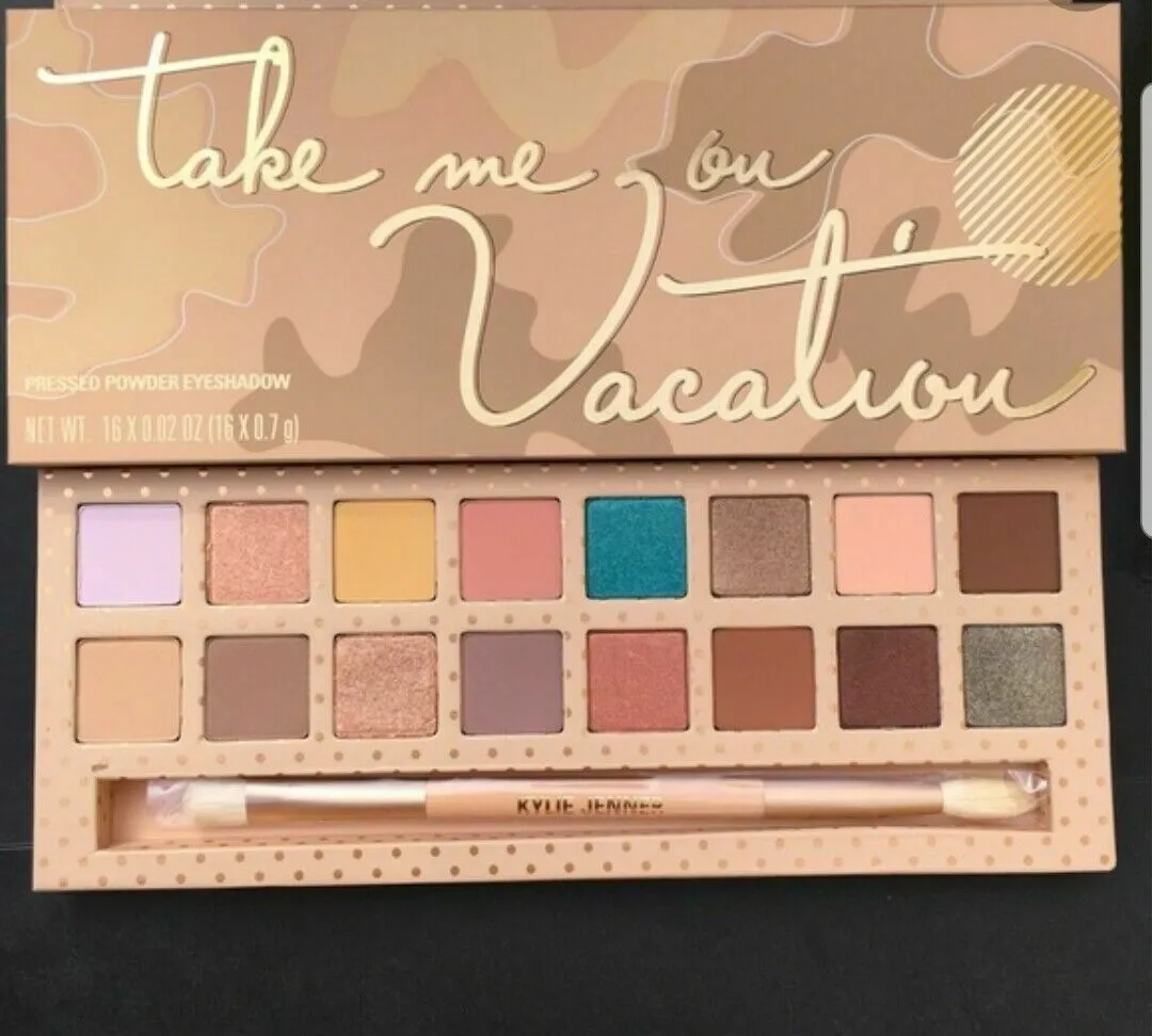 Kylie Cosmetics Take Me On Vacation  Kyshadow Pressed Powder Eyshadow Palette