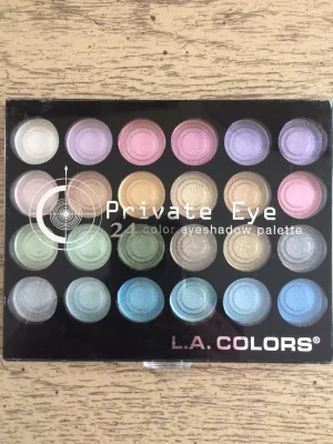 L.A. Colors Private Eye 24 Color Eyeshadow Palette