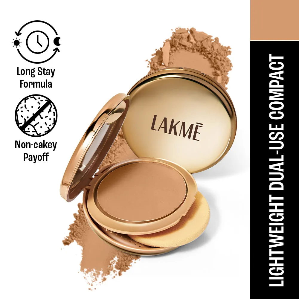 Lakmē  9to5 Unreal Dual Cover Pressed Powder